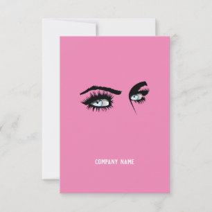 Direktes rosa QR-Codebeispiel für Unternehmen