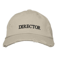 DIREKTOR bestickt Chino Twill Cap