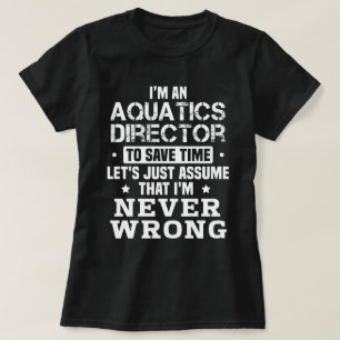 Direktor für Aquatik T-Shirt