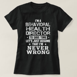Direktor für Gesundheit T-Shirt