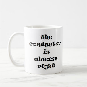Dirigent hat immer recht kaffeetasse