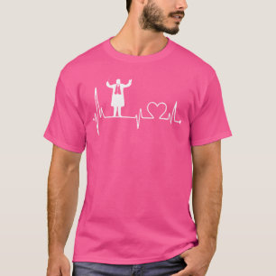 Dirigent Heartbeat und Baton über die Durchführung T-Shirt