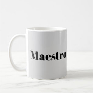 Dirigent Maestro Pianist Musiker Musik-Thema Kaffeetasse