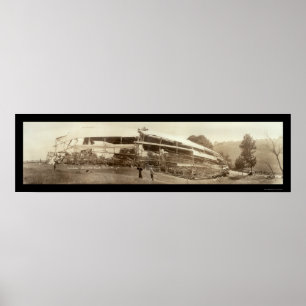 Dirigible Shenandoah Desaster Foto 1925 Poster