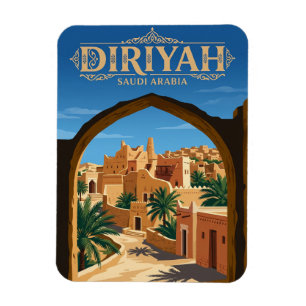 Diriyah (At-Turaif-Distrikt) Saudi-Arabien Magnet