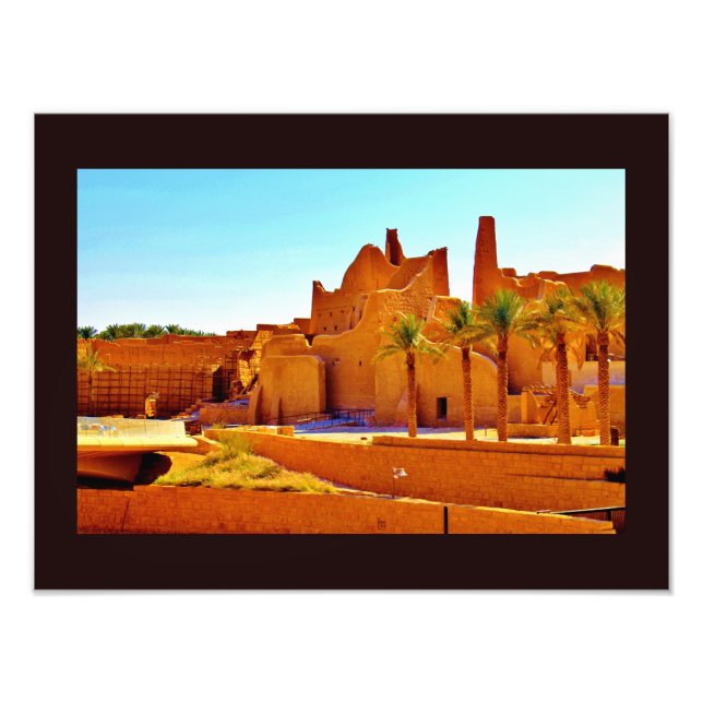 Diriyah Ruins Fotodruck (Vorne)