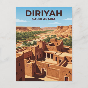 Diriyah Saudi-Arabien Postkarte