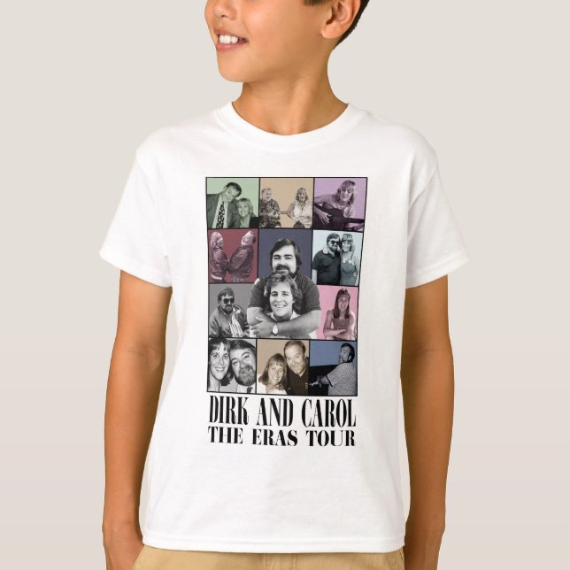 Dirk & Carol Eras Celebration Kids T-Shirt (Vorderseite)