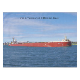 Dirk S. VanEnkevort & Michigan tablecloth Tischdecke