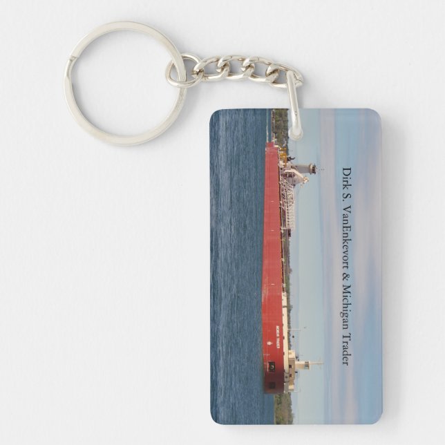 Dirk S. VanEnkevort & Michigan Trader Schlüsselket Schlüsselanhänger (Vorderseite)