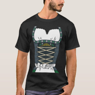 Dirndl Okterbfest Halloween Kostüm deutsche Kultur T-Shirt