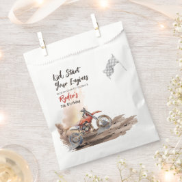 Dirt Bike Any Age Birthday Geschenktütchen