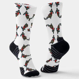 Dirt Bike Circles, JustBitchen.com Socken