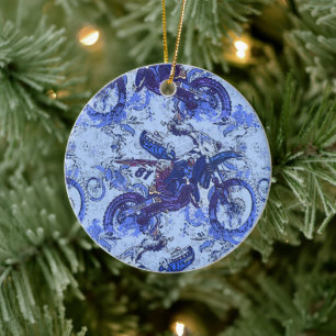 Dirt-Bike Heaven - Motocross Racers Keramik Ornament