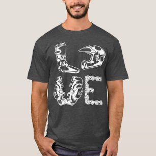 Dirt Bike Liebe Motorrad Motocross Funny Dirt T-Shirt
