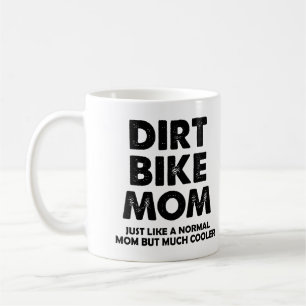 Dirt Bike Mama Lustiger Motocross Becher oder Reis Tasse
