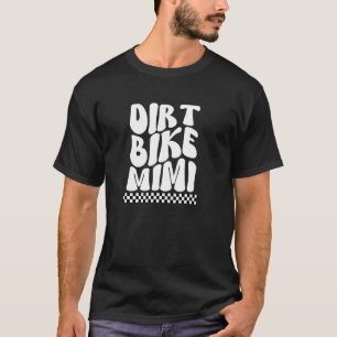 Dirt Bike Mimi Groovy Oma Mimi eines Dirt Bikers T-Shirt
