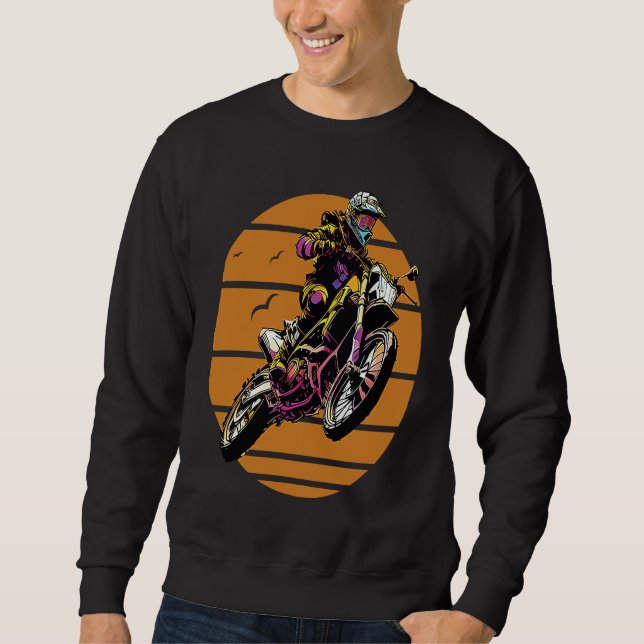 Dirt Bike Motocross  1 Sweatshirt (Vorderseite)