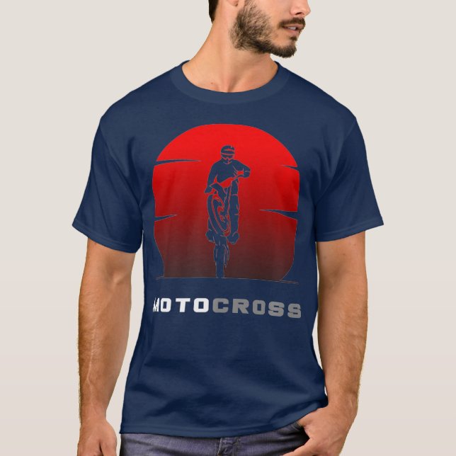 Dirt Bike Motocross Apparel Motocross Dirt Bike T-Shirt (Vorderseite)