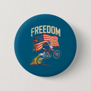 Dirt Bike Motocross Button