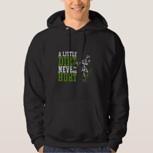 Dirt Bike Motocross ein wenig trostlos nie verletz Hoodie