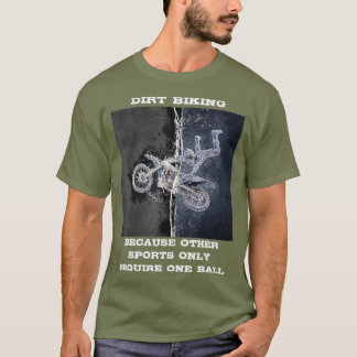 Dirt Bike Motocross Enduro Rider Cool und sonnig T-Shirt