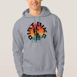 Dirt-Bike-Motocross-Fahrer Hoodie