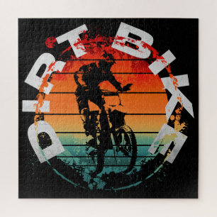 Dirt-Bike-Motocross-Fahrer Puzzle