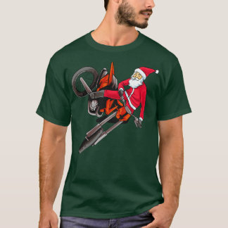 Dirt Bike Motocross Freestyle Weihnachten T-Shirt
