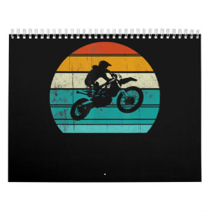 Dirt Bike Motocross Motorrad Geschenk für Männer Kalender