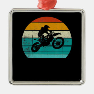 Dirt Bike Motocross Motorrad Geschenk für Männer Ornament Aus Metall