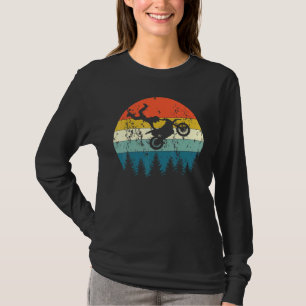 Dirt Bike Motocross Motorrad Vintag Retro Grung T-Shirt