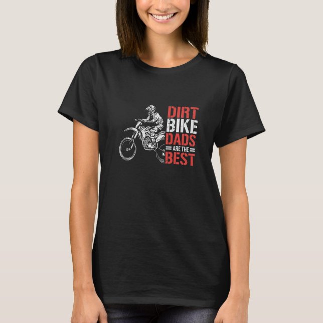 Dirt Bike Motorrad Dirtbike T-Shirt (Vorderseite)