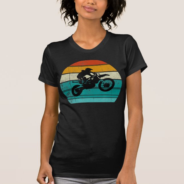 Dirt Bike Motorrad Geschenk für Männer T-Shirt (Vorderseite)