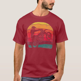 Dirt Bike Motorrad Motocross Enduro Sport T-Shirt