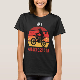Dirt Bike Motorrad Racing Motocross Zitat Vintag T-Shirt