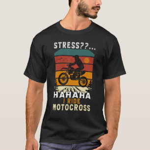 Dirt Bike Motorrad Rennen Motocross Zitat Vintage T-Shirt