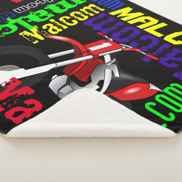 Dirt Bike Motorradbezeichnung Typografie benutzerd Sherpadecke