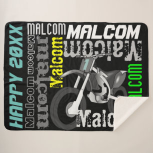 Dirt Bike Motorradbezeichnung Typografie benutzerd Sherpadecke