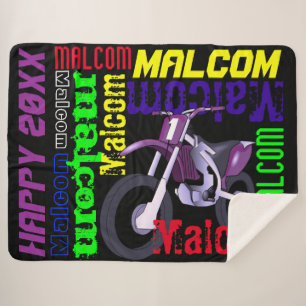 Dirt Bike Motorradbezeichnung Typografie benutzerd Sherpadecke