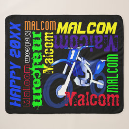 Dirt Bike Motorradbezeichnung Typografie benutzerd Sherpadecke