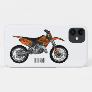 Dirt bike off-road motorrad / motocross-Cartoon Case-Mate iPhone Hülle