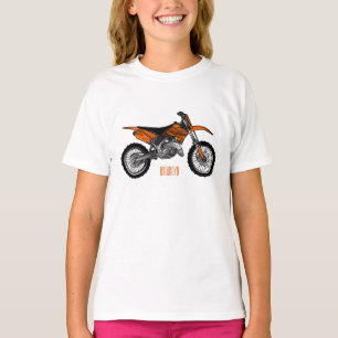 Dirt bike off-road motorrad / motocross-Cartoon T-Shirt