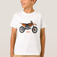 Dirt bike off-road motorrad / motocross-Cartoon