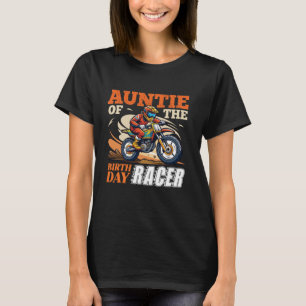 Dirt-Bike-Party-Tante-des-Geburtstags-Rennfahrer-T T-Shirt