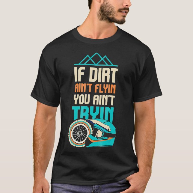 Dirt Bike Rider I Supercross I MX Motocross T-Shirt (Vorderseite)