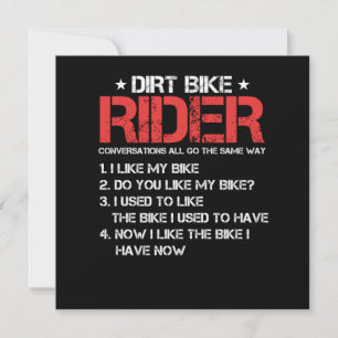 Dirt Bike Rider Motocross Motorrad Motorrad Gif Einladung