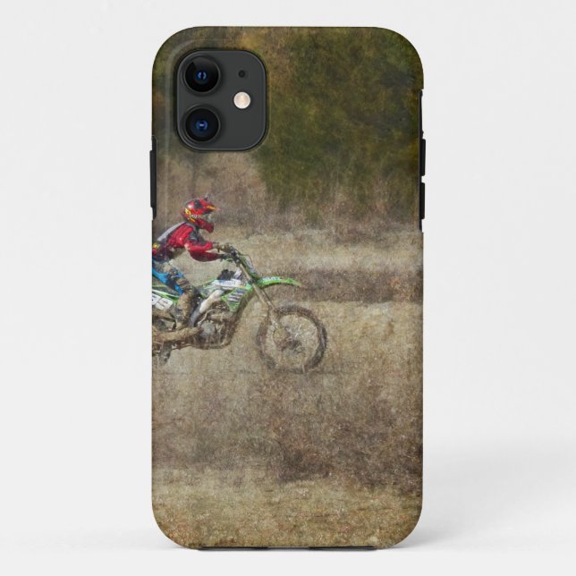 Dirt Bike Riding Case-Mate iPhone Hülle (Rückseite)