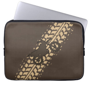 Dirt Bike Schlamm Laptopschutzhülle