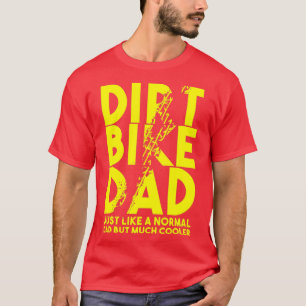 Dirt Bike Vaters Motocross Biker Motorrad Motorrad T-Shirt